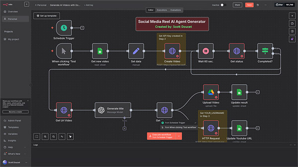 AI agent illustration
